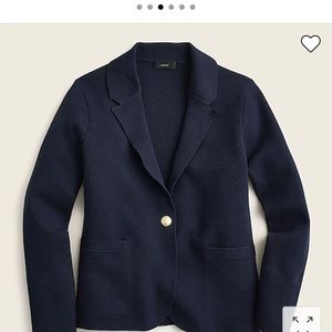 NWT Camille shrunken sweater-blazer - heather sand